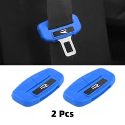 Silicone Seat Belt Cover for VW Golf 7/7.5/8 Golf Jetta Passat - Noise Reduction, Aesthetic Design, Secure Fit & Easy Install