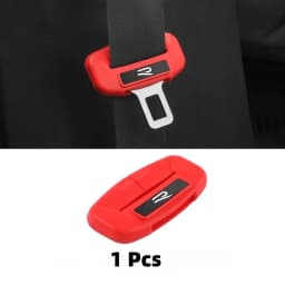 Silicone Seat Belt Cover for VW Golf 7/7.5/8 Golf Jetta Passat - Noise Reduction, Aesthetic Design, Secure Fit & Easy Install