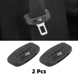Silicone Seat Belt Cover for VW Golf 7/7.5/8 Golf Jetta Passat - Noise Reduction, Aesthetic Design, Secure Fit & Easy Install