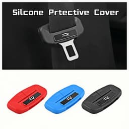 Silicone Seat Belt Cover for VW Golf 7/7.5/8 Golf Jetta Passat - Noise Reduction, Aesthetic Design, Secure Fit & Easy Install