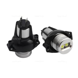 LED Error Free 20W Angel Eye Marker Light Bulb CSL CS Style Lemon Yellow Color for BMW E90 E91 Pre-LCi Xenon Headlight 04-08