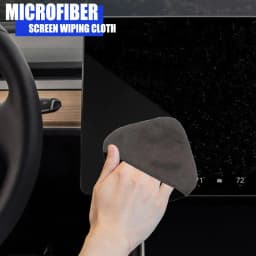 1/2pcs Car Touch Screen Cleaning Cloth, Double Side Microfiber Cleaning Cloth for Car and Glass Screens for Laptops