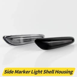 2PCS For BMW e60 e90 e46 e36 e61 e92 e93 X1 E84 X3 Car Turn Signal Side Fender Marker Light Lamp Cover Shell Housing Left&Right