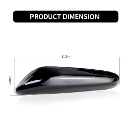 2PCS For BMW e60 e90 e46 e36 e61 e92 e93 X1 E84 X3 Car Turn Signal Side Fender Marker Light Lamp Cover Shell Housing Left&Right