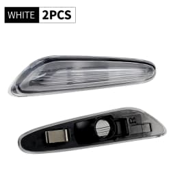 2PCS For BMW e60 e90 e46 e36 e61 e92 e93 X1 E84 X3 Car Turn Signal Side Fender Marker Light Lamp Cover Shell Housing Left&Right