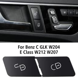Car Accessories For Mercedes Benz C GLK W204 E Class W212 W207 Car Interior Left Right Door Lock Switch Button Replacement