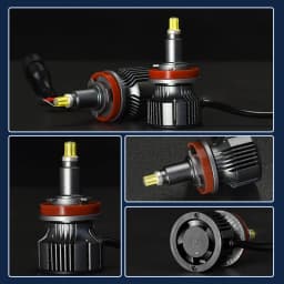 High Power 360Degree Super Bright LED Car Lights H1 H7 H11 H8 9005 HB3 9006 HB4 9012 HIR2 Headlight Bulbs Plug and Play