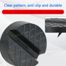 SEAMETAL 3 Sizes Universal Rubber Jack Pad Support Pinch Weld Slotted Floor Frame Rail Adapter Car Removal Repair Tool