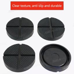 SEAMETAL 3 Sizes Universal Rubber Jack Pad Support Pinch Weld Slotted Floor Frame Rail Adapter Car Removal Repair Tool