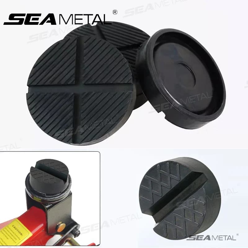 SEAMETAL 3 Sizes Universal Rubber Jack Pad Support Pinch Weld Slotted Floor Frame Rail Adapter Car Removal Repair Tool