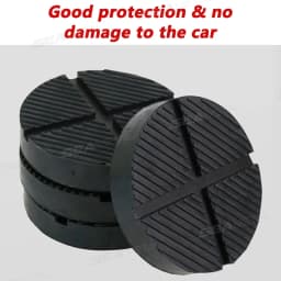 SEAMETAL 3 Sizes Universal Rubber Jack Pad Support Pinch Weld Slotted Floor Frame Rail Adapter Car Removal Repair Tool