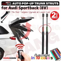 Auto Pop-Up Trunk Struts for Audi A3/S3/RS3 8V |Sportback 5-door Hatchback 556mm Automatic Opening Lift Supports with Springs