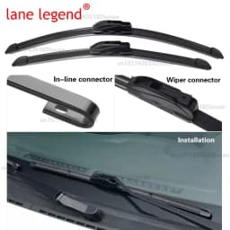 3PCS Car Wiper For KIA Sportage QL 2016 - 2020 Front Rear Wiper Blades Windshield Windscreen Brushes Auto Accessories 2017 2018