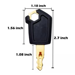For CAT 5P8500 Heavy Equipment keys Caterpillar excavator ignition key Excavator accessories Switches