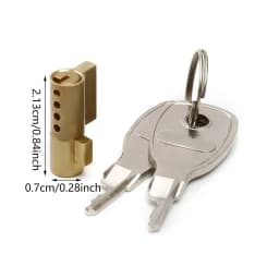 Atypical Lock Trailer Lock Heavy Duty Trailer Coupler Lock Cylinder for Mounting in Trucks Trailer
