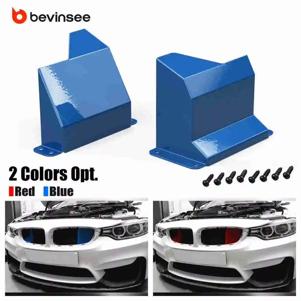 Aluminum Air Intake Scoops for BMW F30 F20 F34 F33 F36 M3 F80 M4 F82 F83 M2 F87 F22 F32 F23 F31 N20 N55 B48 B58