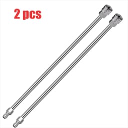 40cm Quick Plug Extension Rod High Pressure Water Gun Stainless Steel Cars Accessories Extension Rod Portable Pressure Washer