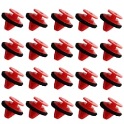 20X Front and Rear Fender Wheel Arch Decorative Strip Buckle Clips For Alfa Romeo Stelvio Car Parts