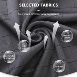 SEAMETAL Microfiber Carbon Cloth to Wipe Windows Wine Glasses Tableware Glass Cleaning Cloth Carbon Fiber Rag for Car Home Clean
