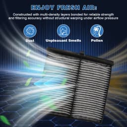 BDTS61J6X, MP111BDGF, BDGF-61-J6X Car Activated Cabin Cabon Air Filter For Mazda 3 CX-30 2019 2020 2021 2022 2023 CX-50 2023