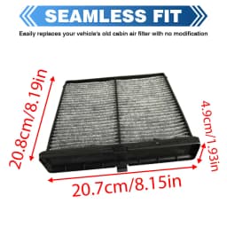 BDTS61J6X, MP111BDGF, BDGF-61-J6X Car Activated Cabin Cabon Air Filter For Mazda 3 CX-30 2019 2020 2021 2022 2023 CX-50 2023