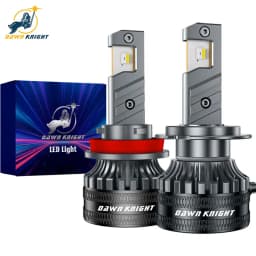 DAWN KNIGHT D7 Super Mini H4 H7 H11 LED Headlight Lamp H1 HB3 HB4 Reflector Optic Headlight Special Replacement Kit 2PCS