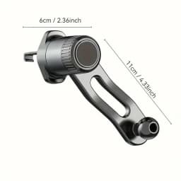Car phone Holder For 17mm Ball Head Air outlet Car accessories 360° Rotation Hook air conditioning port extension rod
