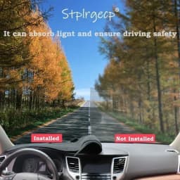 Car Dashboard Cover Avoid Light Pad Instrument Panel Mat Case Carpets for Toyota Yaris Cross XP210 2021 2022 2023