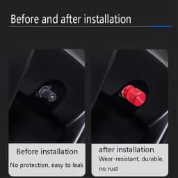 4Pcs Car Wheel Tire Valve Caps Tyre Stem Cover Airdust Waterproof for BYD Shark 6 Qin Plusdmi Atto 3 Han EV Dolphin Yuan Plus