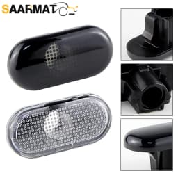 Side Indicator Turn Signal Marker Light Shell No BulbFor Renault Clio Kangoo Twigo Dacia Logan Duster Nissan Interstar Primastar
