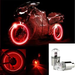 2/4/8Pcs Tire Valve Cap Lights Durable Tire Lights For Car Air Valve Caps With Lights For Motorcycles Bicycles Electric Vehicles