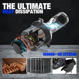 2PCS H4 LED Projector Mini Car Headlight Bulbs 6000K LED Mini Lens Projector H4 Mini Projector Lens Headlamp LHD RHD 12V 24v