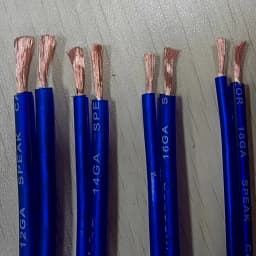 1 meter 5meter 18GA 16GA 14GA 12GAMatte Pure Copper Speaker Cable, Audio Cable, Speaker Cable, Audio Connection Cable
