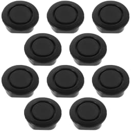 10pcs Car Bumper Radar Hole Covers Waterproof Plugs Rear Parking Sensor Guards Decorative Covers Car Bumper For 25mm Hole