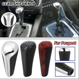 New Product Gear Shift Knob Automatic For Peugeot 206 207 307 308 408 508 2008 Citroen C2 C3 C4L C5 Picasso Elysee C-Triomphe