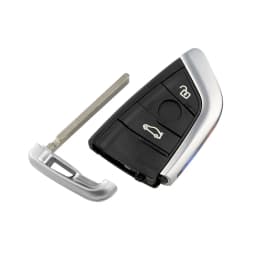 Remote Smart Car Key Case Shell 3/4 Button For BMW F FEM CAS4 CAS4+ 1 2 3 5 7 Series X1 X5 X6 X6M F15 F16 2011-2017 Insert Blade