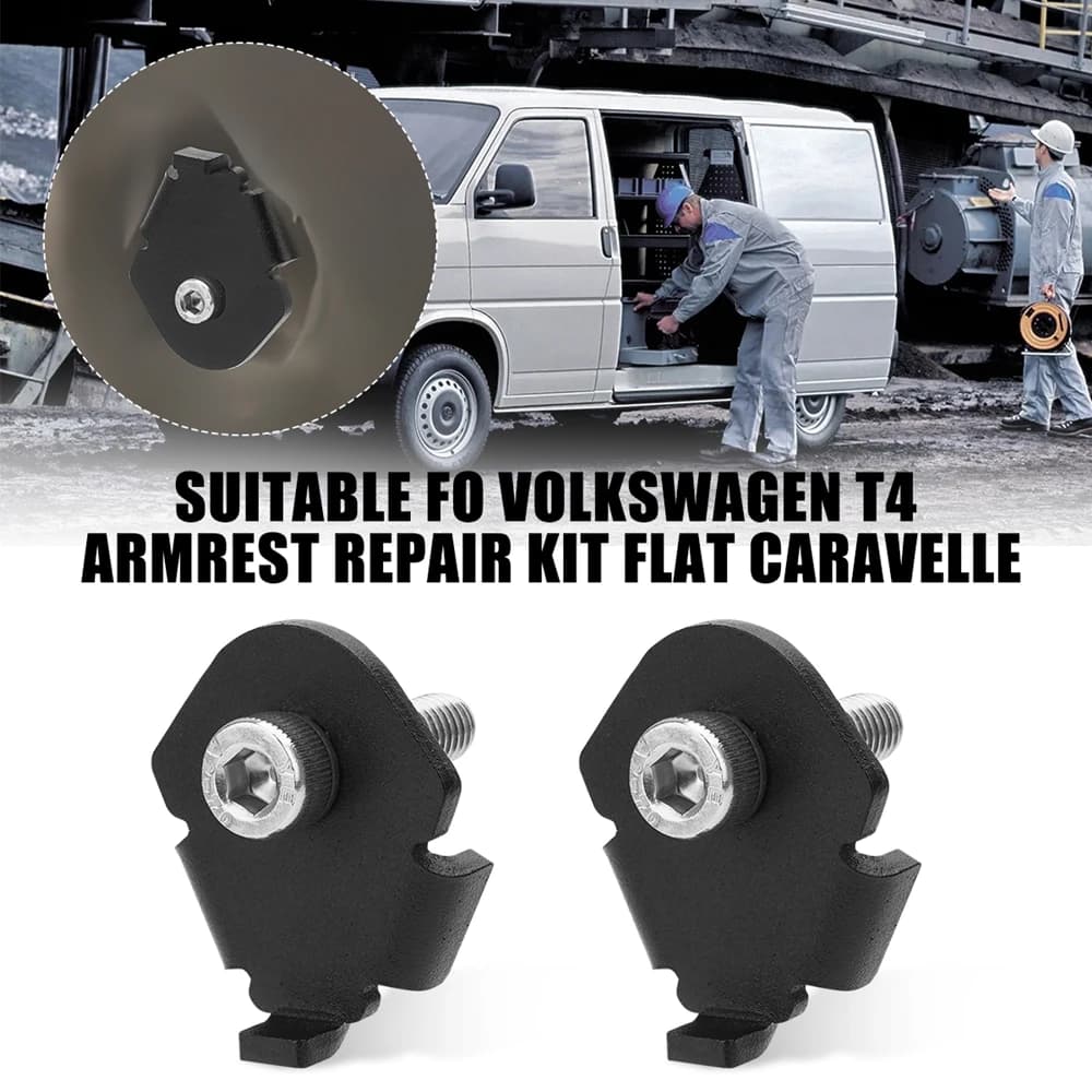 2/4PCS For Volkswagen T4 Armrest Repair Kit Flat Caravelle