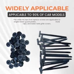 Nylon Universal Cable Tie Buckle Self-Locking Nylon Zip Ties Holder Multipurpose Fastening Fixed Cable Ties Tool Replaced Screws