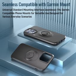 Shockproof Case for Garmin Bike Mounts / Holders For Apple iPhone 17 16 15 14 13 12 11 8 7 Pro X Max Plus SE Protective Cover