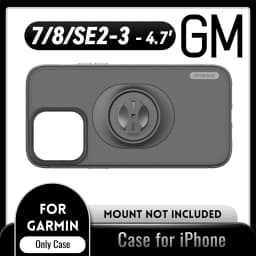 Shockproof Case for Garmin Bike Mounts / Holders For Apple iPhone 17 16 15 14 13 12 11 8 7 Pro X Max Plus SE Protective Cover