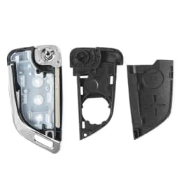 KEYYOU 1PCS New Car Key Case for VW for Volkswagen Beetle Caddy Passat Golf Jetta Polo Scirocco Tiguan Touran Skoda Seat Housing