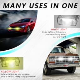 1.5inch Work High/Low Len Fog Lamps for Led Spotlight Long Range Auxiliary Motocross Fog Light Off Road Super Brighter 12V 24V