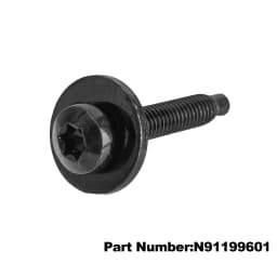 2x Headlight Mounting Bolt Screws M6x40 N91199601 For Audi A4 S4 B8 A6 S6 C7