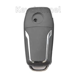 1PCS 4 Button Xhorse XKFO01EN XEFO01EN Remote Shell Car Key Shell KD B12 NB12-3 Flip Remote Case VVDI Remote Shell No Key Blade