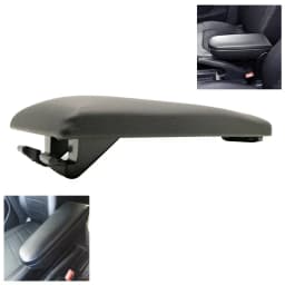 1PC Leather Car Armrest Latch Lid Center Console Cover Protector Cap For VW Jetta Golf 4 MK4 BORA Passat B5 Beetle Polo 6R 9N