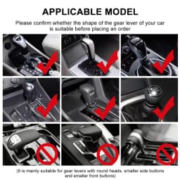 Gear Shift Hoodie Cover Manual Automatic Car Shift Lever Handle Decoration for KIA Rio Ceed Sportage Cerato Soul Sorento Picanto