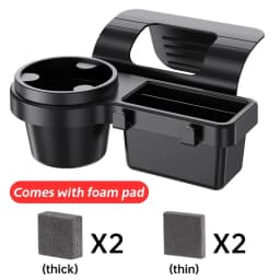 Multifunctional Car Organizer Box with Cup Drink Holder Hanging Storage Rack Side Door Window Storage Auto Interior Accessories