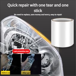 Transparent Repair Tape - Strong High-Adhesion Waterproof Car Tail Light Cover Crack Fix, Electric Vehicle Shell Repair Tape