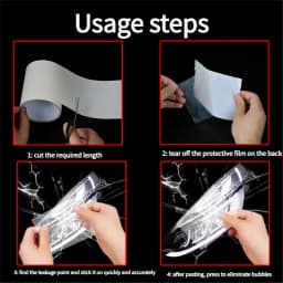 Transparent Repair Tape - Strong High-Adhesion Waterproof Car Tail Light Cover Crack Fix, Electric Vehicle Shell Repair Tape