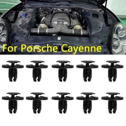 10/20Pcs Car Bumper On The Middle Net Card Engine Cover Water Tank Guard Plate Fixed Buckle Clip For Porsche Cayenne Car Part